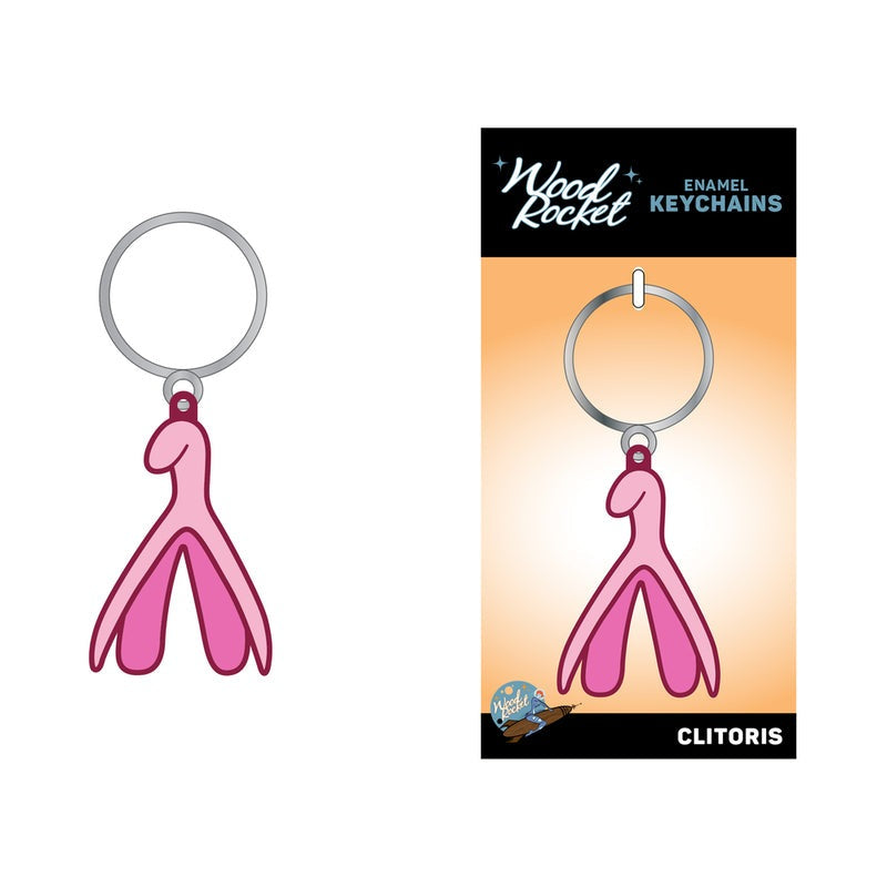 Clitoris Keychain