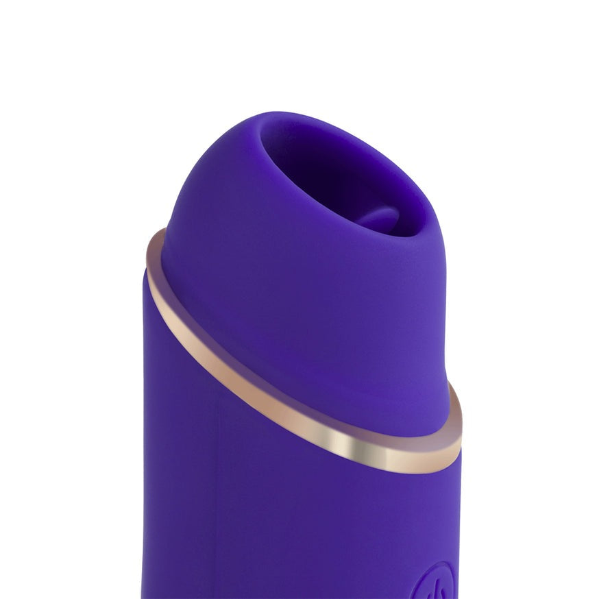 Honey Play Box Abby Mini Clit Tongue Licking Vibrator Purple