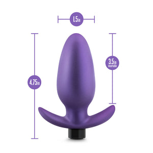 Anal Adventures Matrix Excelsior Plug- Astro Violet