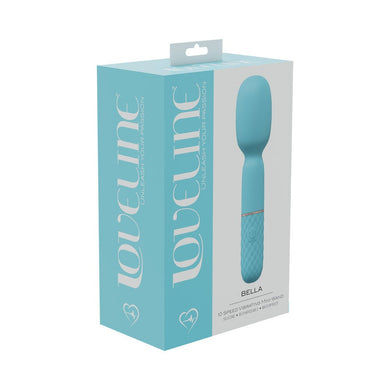 LoveLine Bella 10 Speed Vibrating Mini-Wand- Blue