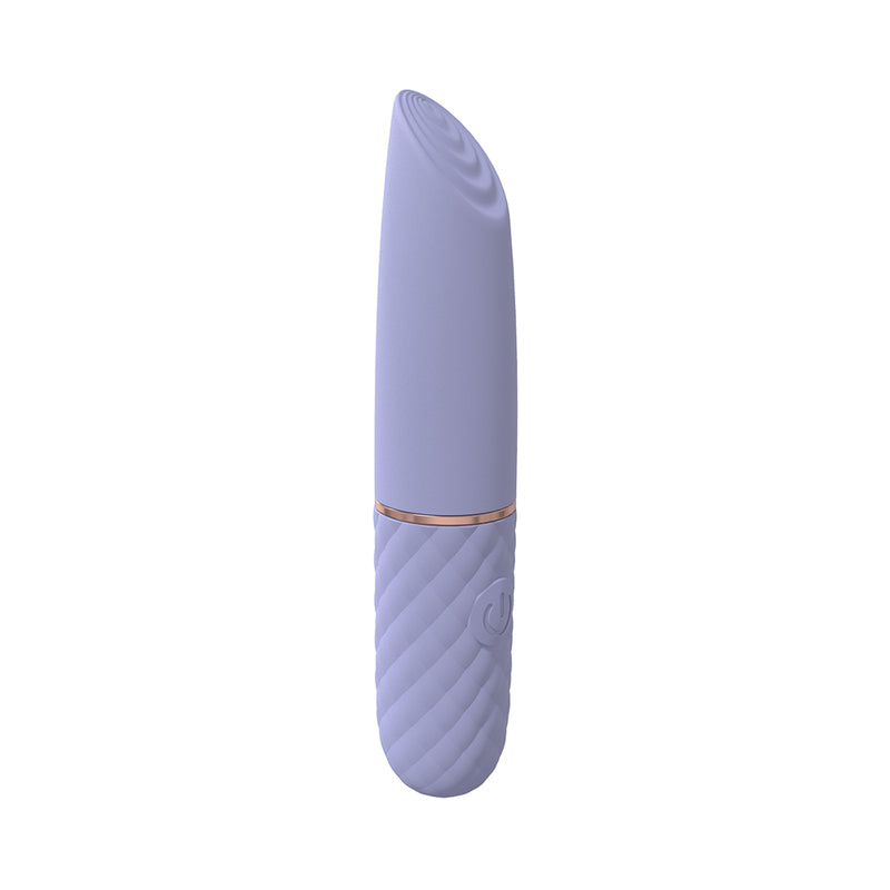 LoveLine Beso 10 Speed Vibrating Mini-Lipstick Vibrator- Purple