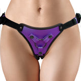 Ouch! Metallic Strap On Harness Metallic Purple