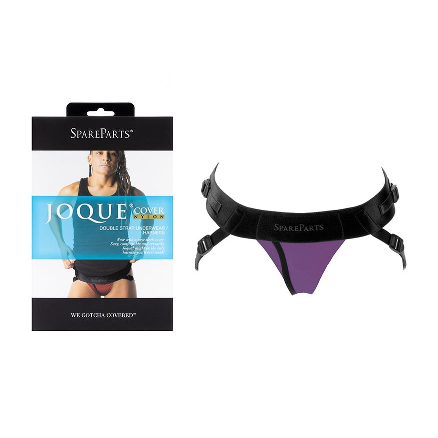 SpareParts Joque Cover Underwr Harness- Purple Double Strap Nylon