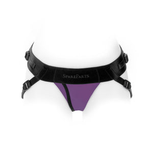 SpareParts Joque Cover Underwr Harness- Purple Double Strap Nylon