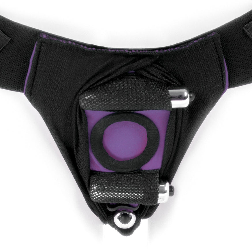 SpareParts Joque Cover Underwr Harness- Purple Double Strap Nylon