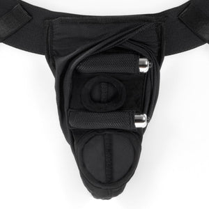 SpareParts Deuce Cover Underwear Harness- Black Double Strap - Nylon