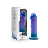 Avant Midnight Rendezvous 7.5 in. Dildo- Ocean Blue