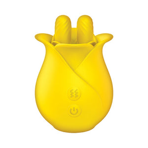 Clit-Tastic Tulip Finger Massager- Yellow