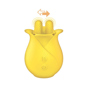 Clit-Tastic Tulip Finger Massager- Yellow