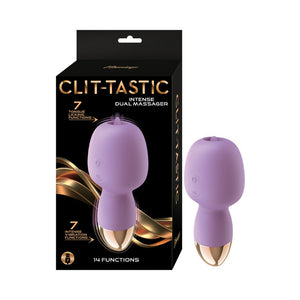 Clit-Tastic Intense Dual Massager- Lavender