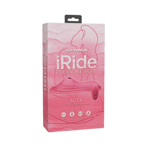 iRide Pleasure Seat Suck with Wireless Remote- Dusty Pink