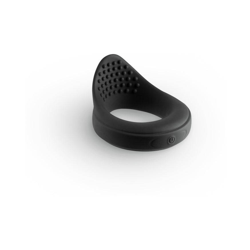 Renegade Slider Vibrating Cock Ring- Black