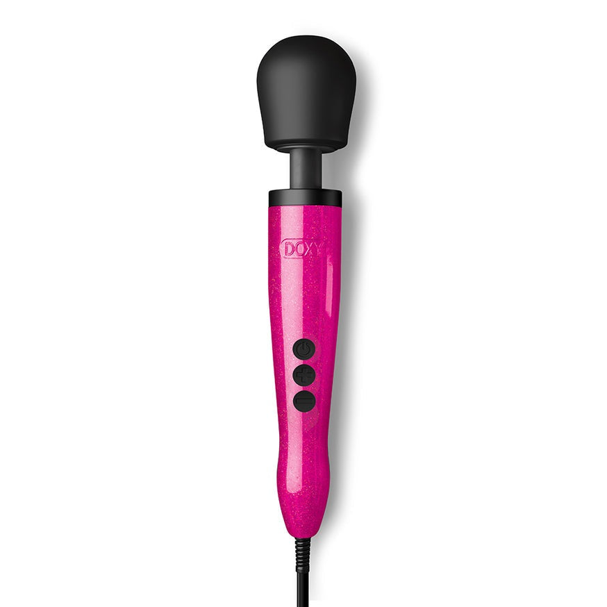 Doxy Die Cast Wand Vibrator- Hot Pink