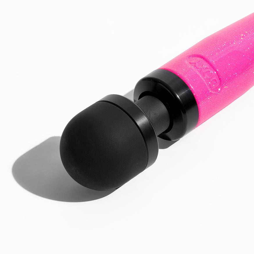 Doxy Die Cast 3 Compact Wand Vibrator- Hot Pink