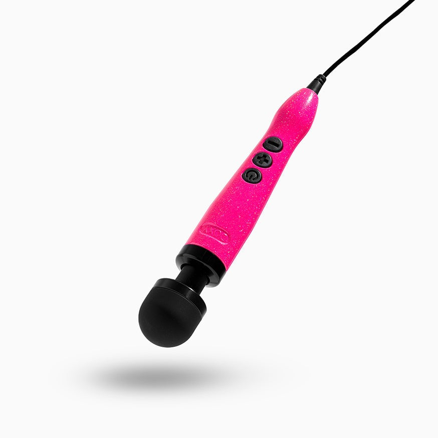 Doxy Die Cast 3 Compact Wand Vibrator- Hot Pink