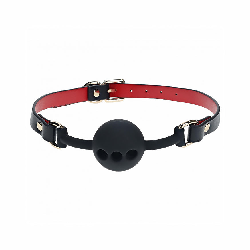 Ouch! International Milan Collection Silicone Ball Gag