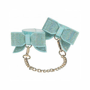 Ouch! International Paris Collection Handcuffs- Blue