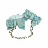 Ouch! International Paris Collection Leg Cuffs- Blue