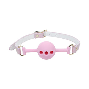 Ouch! International Paris Collection Silicone Ball Gag Pink