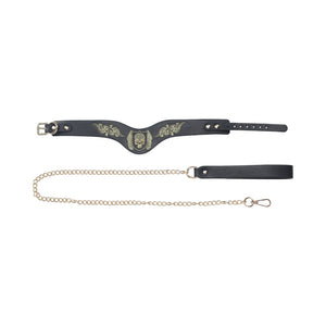 Ouch! International London Collection Collar with Leash