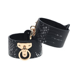 Ouch! International Florence Collection Handcuffs- Black