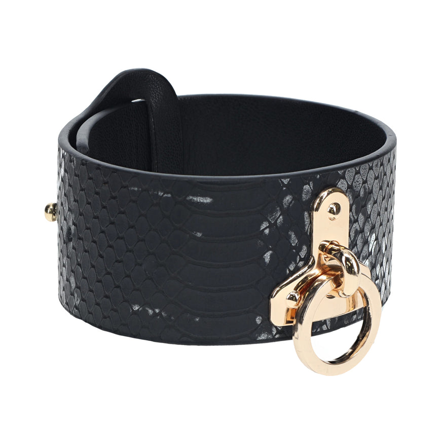 Ouch! International Florence Collection Handcuffs- Black