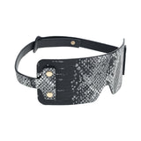 Ouch! International Florence Collection Blindfold- Black