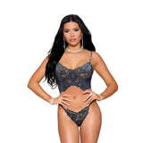 Dreamgirl Lace Bustier and G-String- Twilight