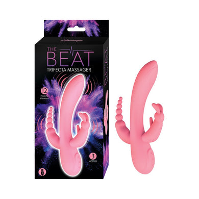 The Beat Trifecta Massager- Pink