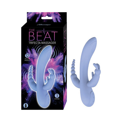 The Beat Trifecta Massager- Violet