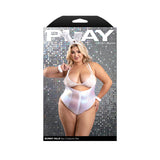 Fantasy Lingerie Play Bunny Hills 5-Piece Bunny Costume Set White