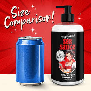 Naughty Jane's Sex Sauce Extra Creamy Lubricant