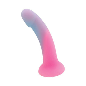 Cotton Candy Pound Cake Silicone Dildo 10 Frequencies 7.5 in.