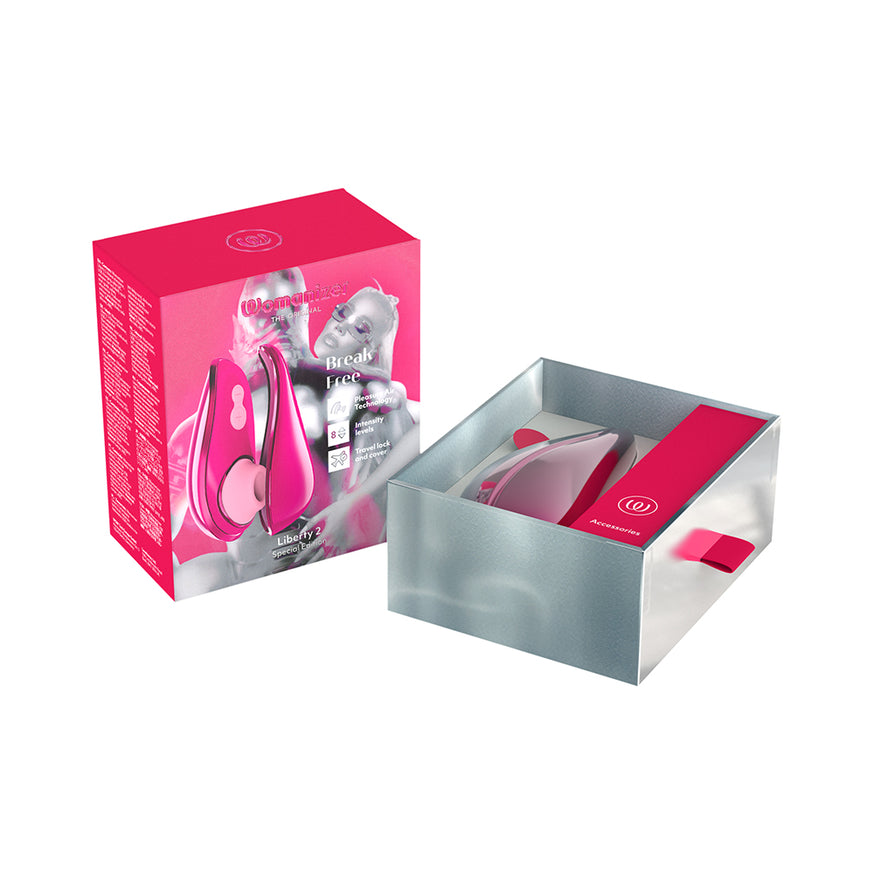 Womanizer x Iggy Azalea Liberty 2- Special Edition Metal Pink