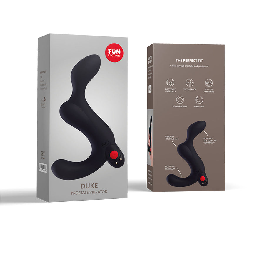 Fun Factory Duke Prostate Vibrator- Black