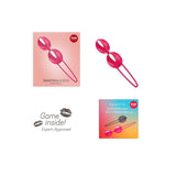 Fun Factory SmartBalls Duo Kegel Balls- India Red