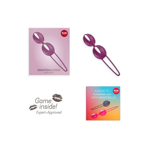 Fun Factory SmartBalls Duo Kegel Balls- Grape