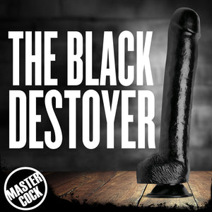 Master Cock The Black Destroyer Huge 17 Inch Dildo