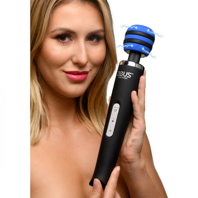 Zeus E-Stim Vibrating Wand Massager