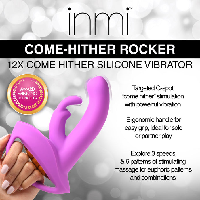 Inmi 10X Come-Hither Rocker Come Hither Silicone Vibrator