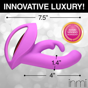 Inmi 10X Come-Hither Rocker Come Hither Silicone Vibrator