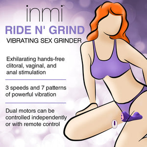 Inmi Ride N' Grind 10X Vibrating Silicone Grinder