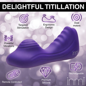 Inmi Ride N' Grind 10X Vibrating Silicone Grinder