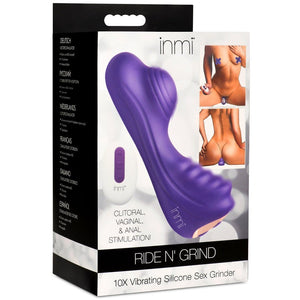 Inmi Ride N' Grind 10X Vibrating Silicone Grinder