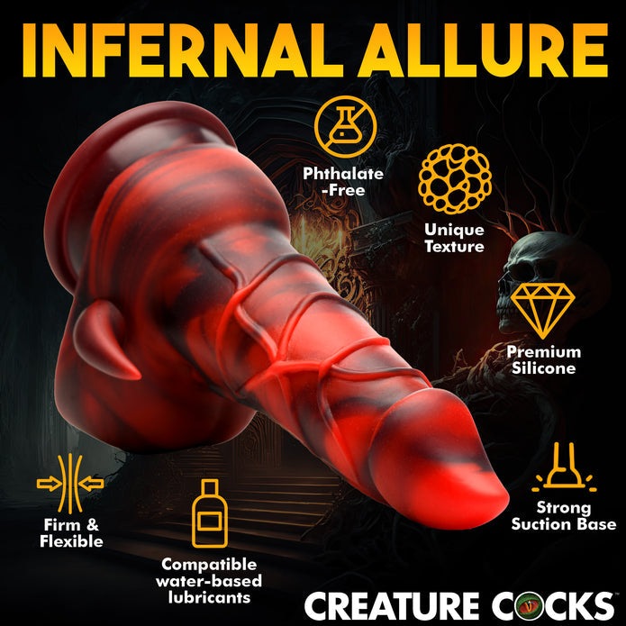 Creature Cocks Horny Devil Demon Silicone Dildo