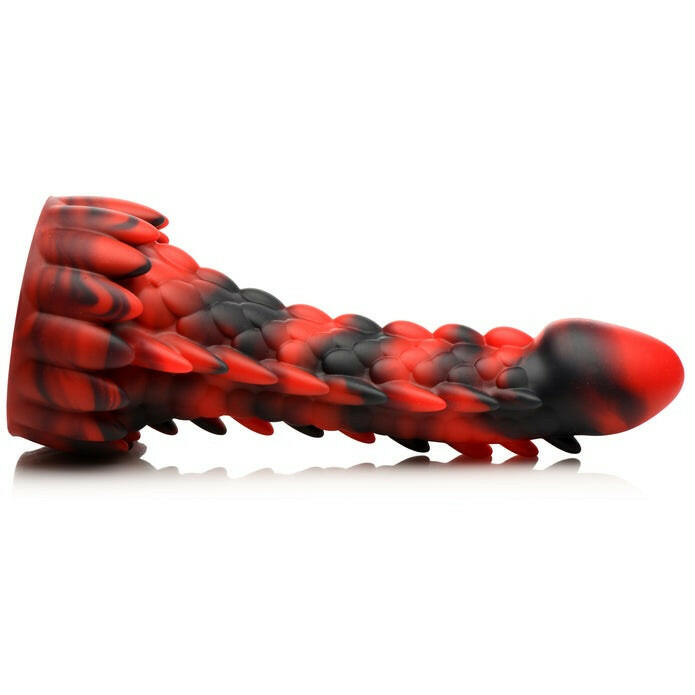 Creature Cocks Demon Rising Scaly Dragon Silicone Dildo