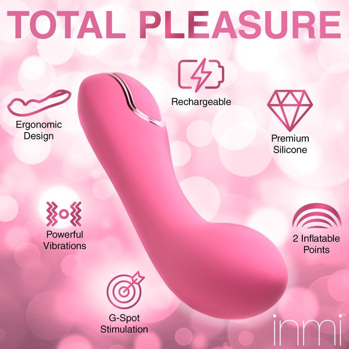 Inmi Extreme-G Inflating G-Spot Silicone Vibrator