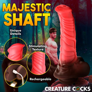 Deluxe Centaur Thrusting & Vibrating Dildo