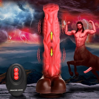 Deluxe Centaur Thrusting & Vibrating Dildo