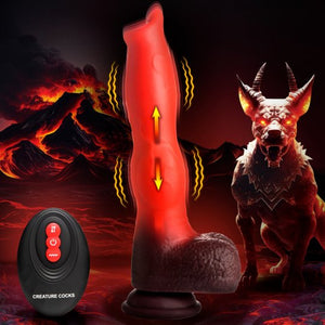 Creature Cocks Ramming Hound Thrusting & Vibrating Dildo